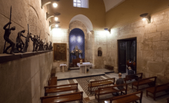 Este es el lugar donde Jesús Resucitado se le apareció a María Magdalena