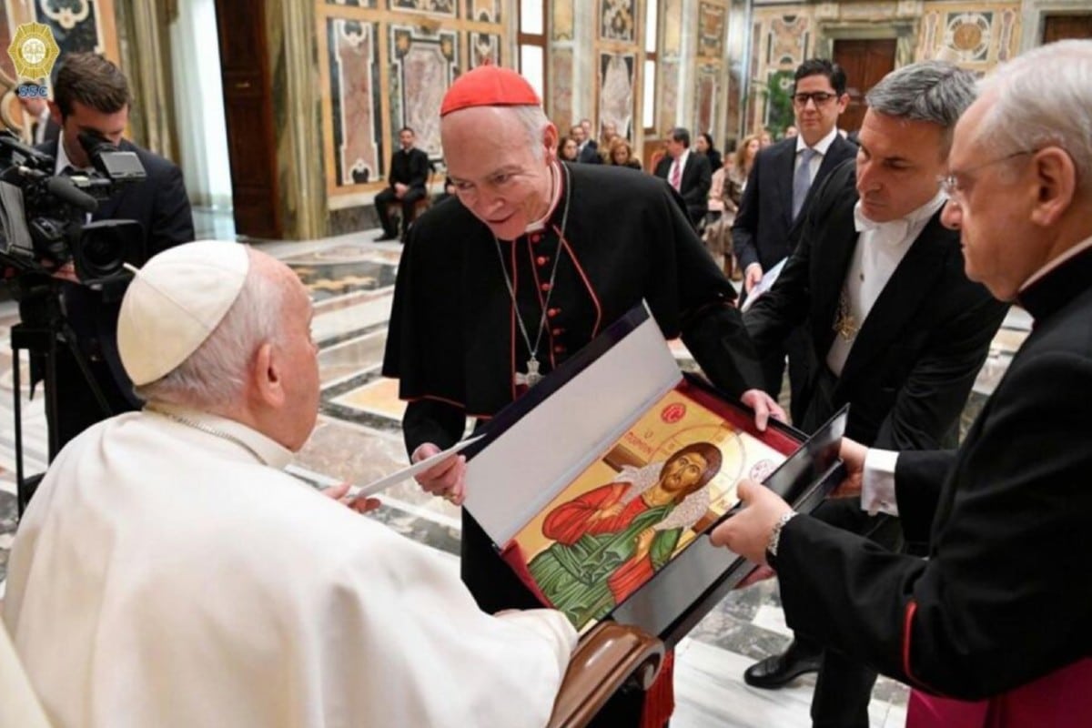 La historia del ícono que el Cardenal Carlos Aguiar le regaló al Papa Francisco