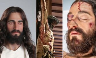 3 imágenes hiperrealistas de Jesús basadas en la Sábana Santa