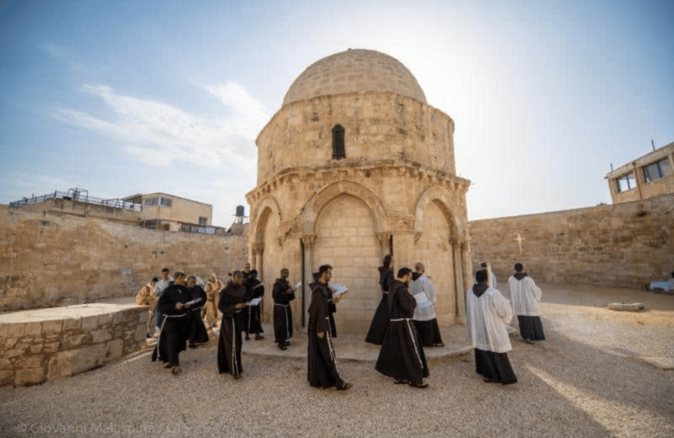 ¿Cuál es el último lugar que pisó Jesucristo en la tierra?