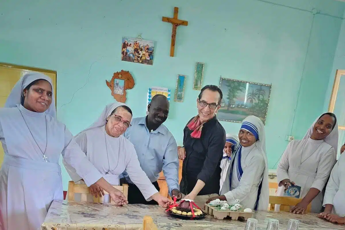 Misionero mexicano en Sudán
