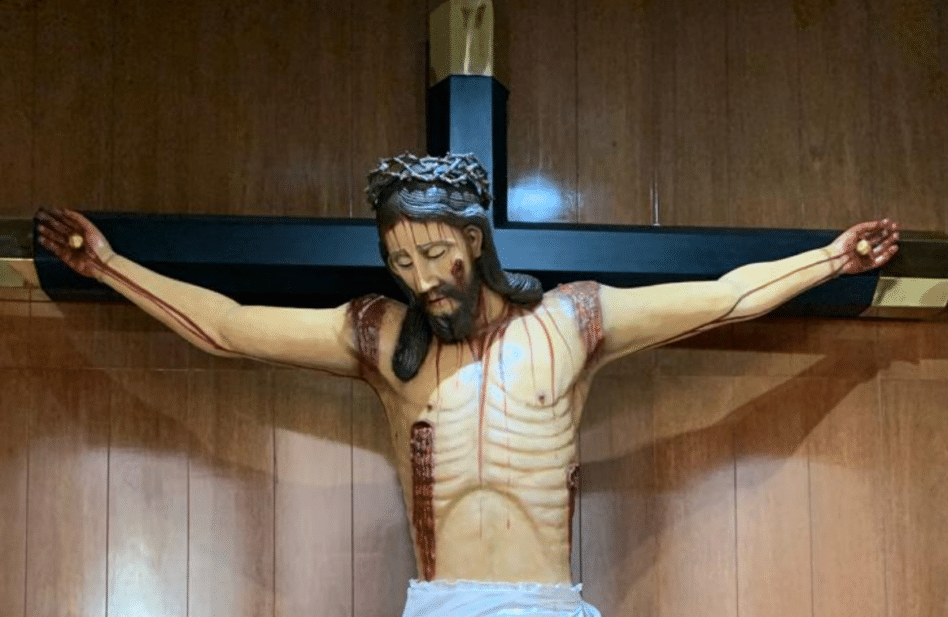El Cristo que iba a ser fusilado y hoy intercede por las familias en conflicto