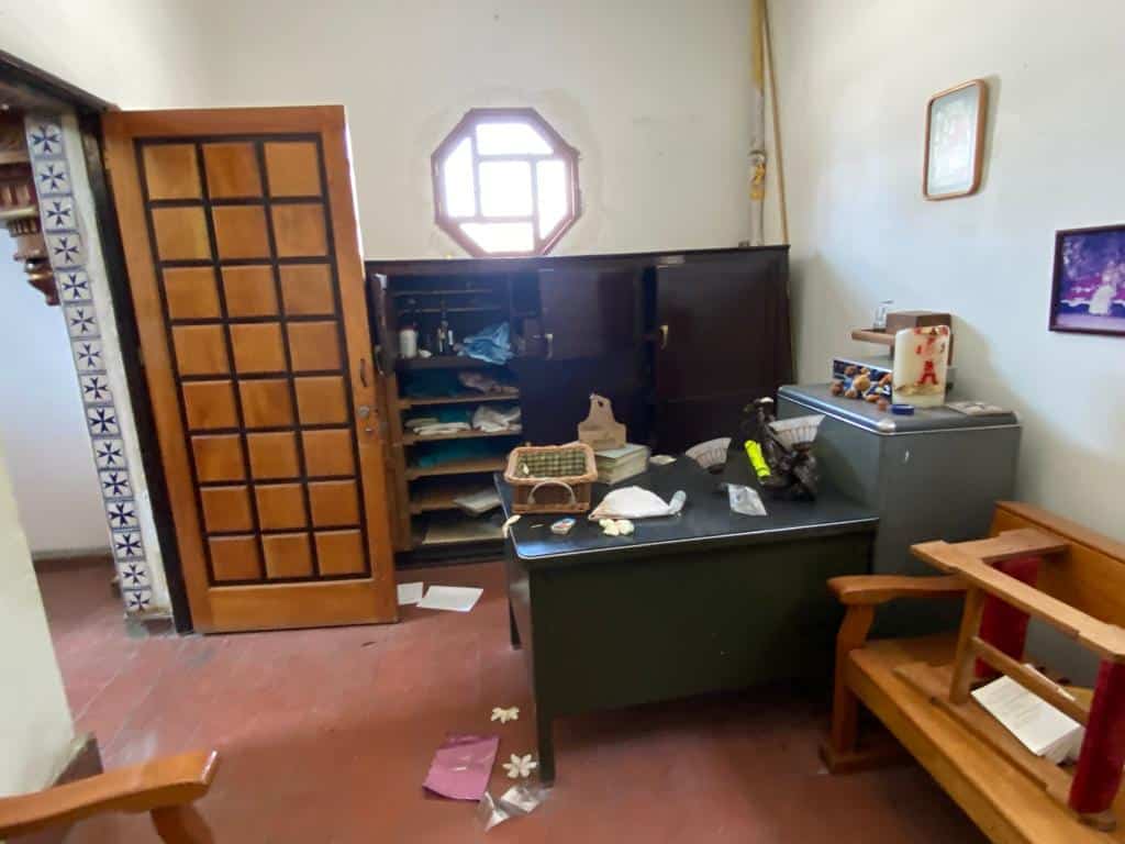Oficina de la capilla histórica de la CDMX robada