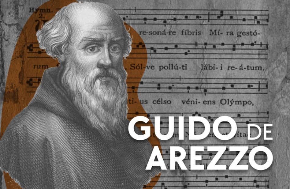 Sabías que los nombres de las notas musicales fueron inventadas por un monje benedictino
