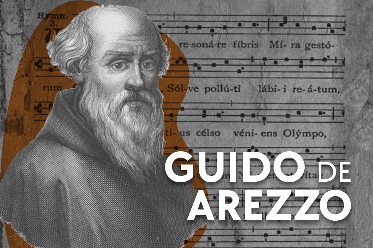Sabías que los nombres de las notas musicales fueron inventadas por un monje benedictino