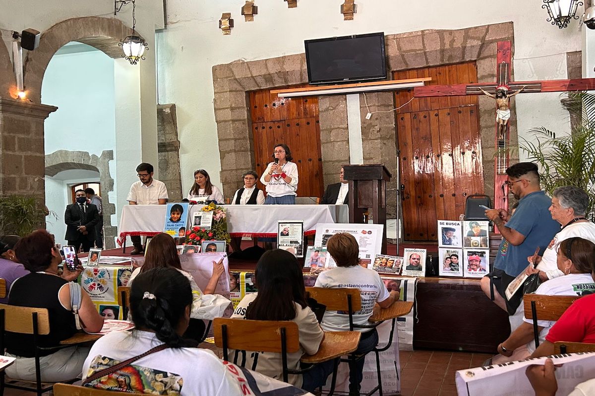 Encuentro con madres de personas desaparecidas con Monseñor Francisco Javier Acero Pérez