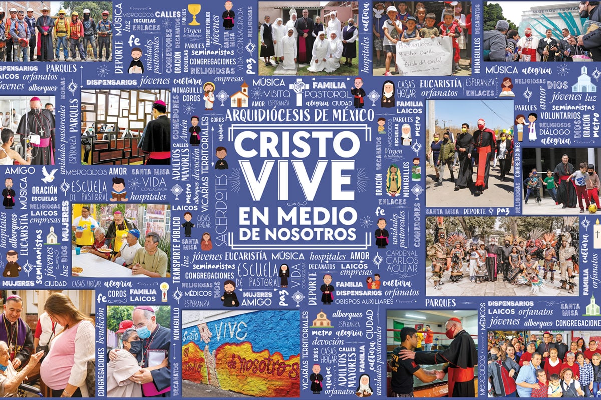 Póster de la Visita Pastoral en la Arquidiócesis de México ¡Descárgalo gratis!