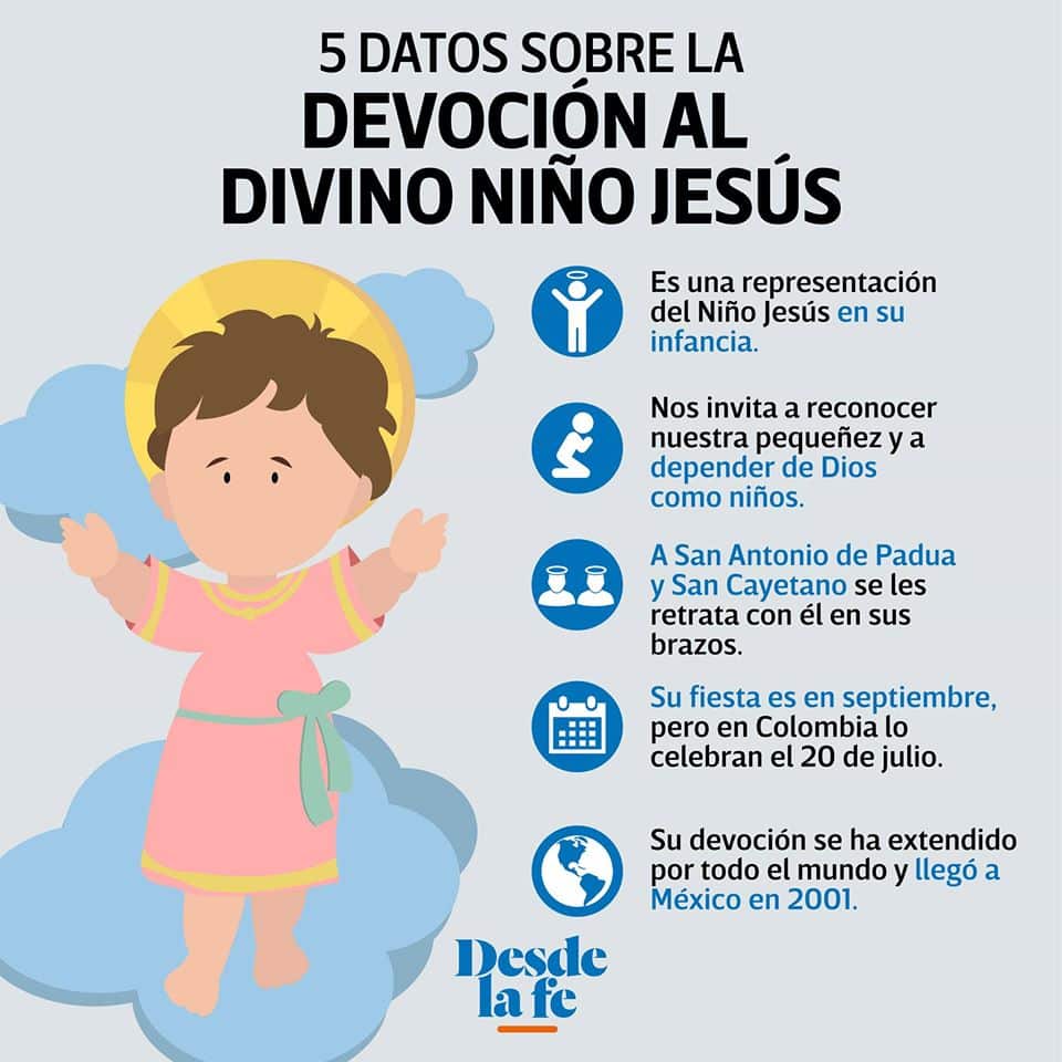 Novena al Divino Niño para pedirle un milagro Desde la Fe