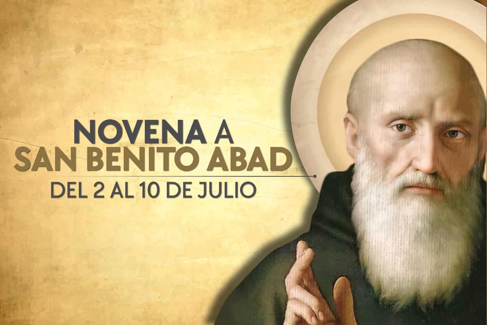 Novena a san Benito Abad para pedir por necesidades y protección