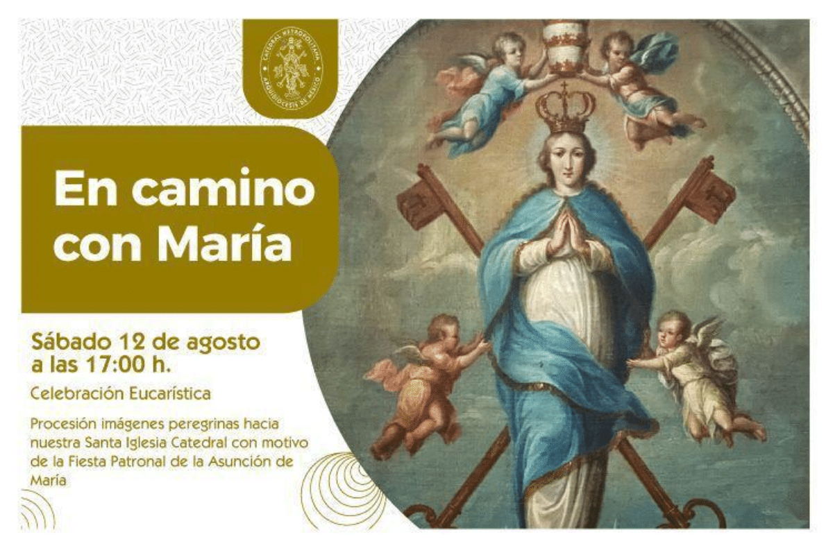 Anuncian peregrinación de advocaciones marianas a la Catedral de México