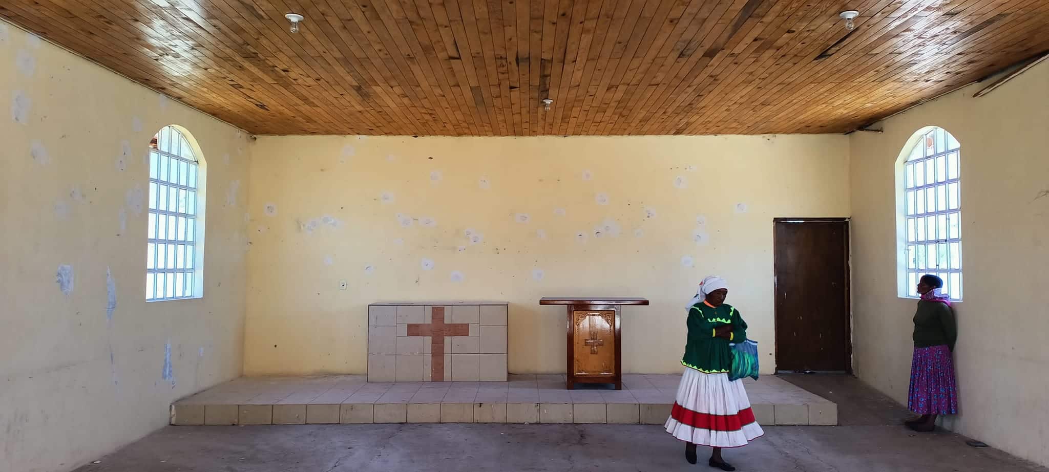 Catedral de Nuestra Señora de Guadalupe en en el municipio Guachochi, en el estado de Chihuahua