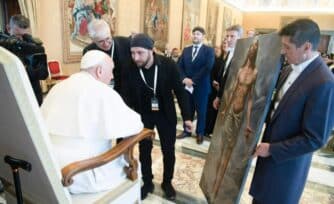 La historia detrás de la pintura que sorprendió al Papa Francisco