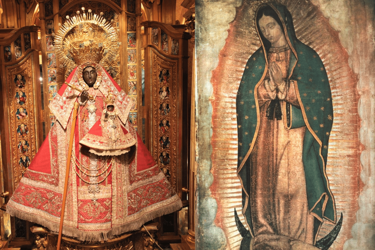 ¿Por qué habrá dos Vírgenes de Guadalupe en la Basílica del Tepeyac?