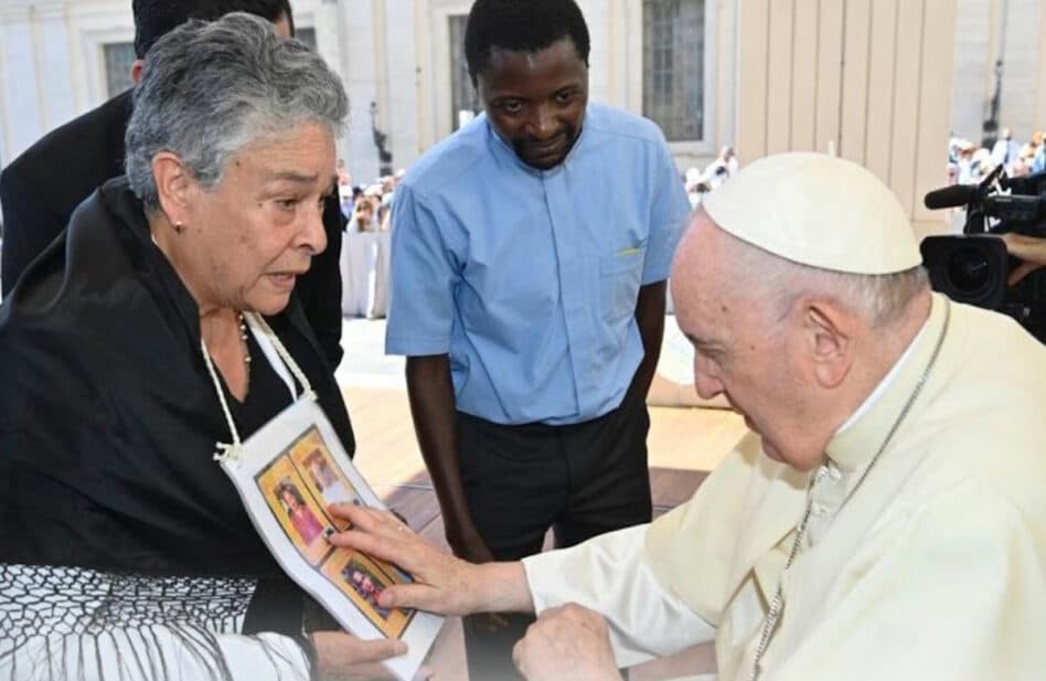 El Papa ora por las madres buscadoras y desaparecidos en México