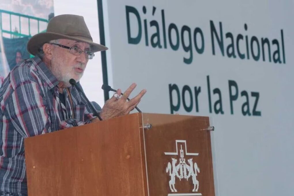 Javier Sicilia, poeta y escritor mexicano, participó en el Diálogo Nacional por la Paz. (Foto: Especial)