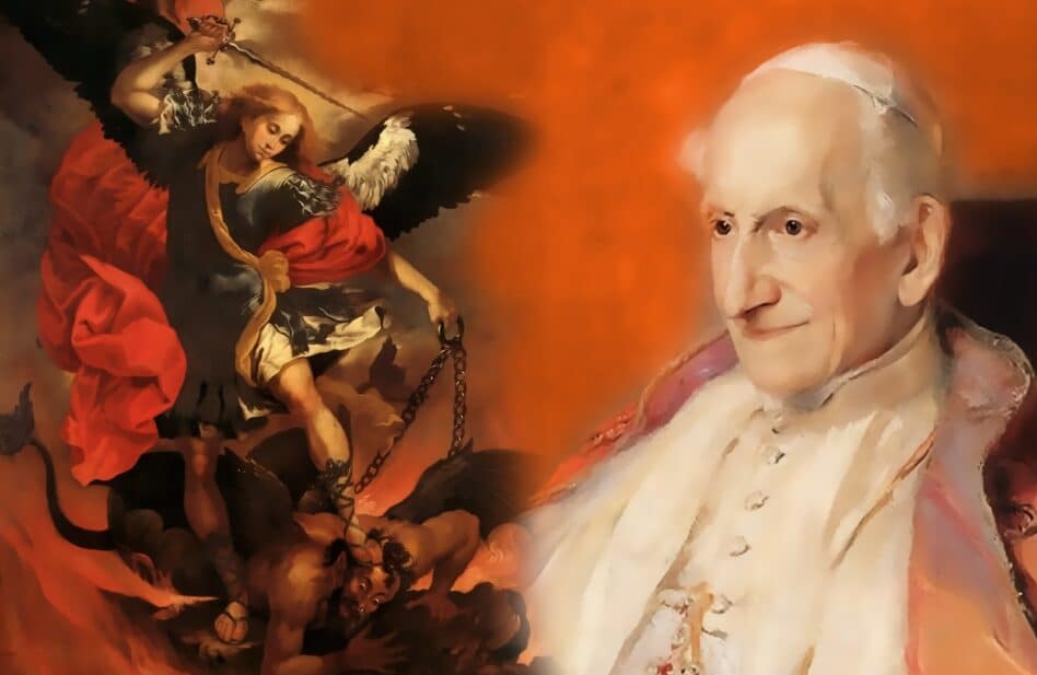 La oración a San Miguel que escribió un Papa tras ver al diablo