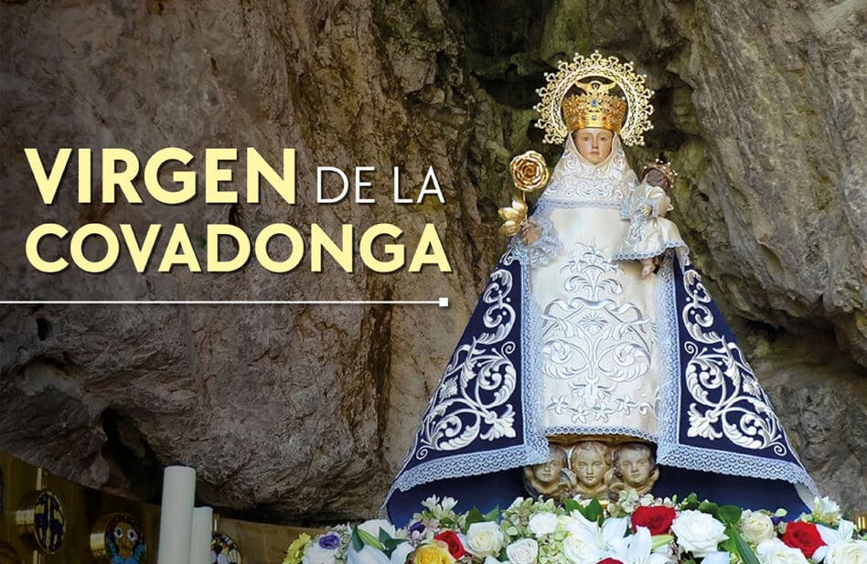La Virgen de la Covadonga y la historia de su intervención para ganar una batalla