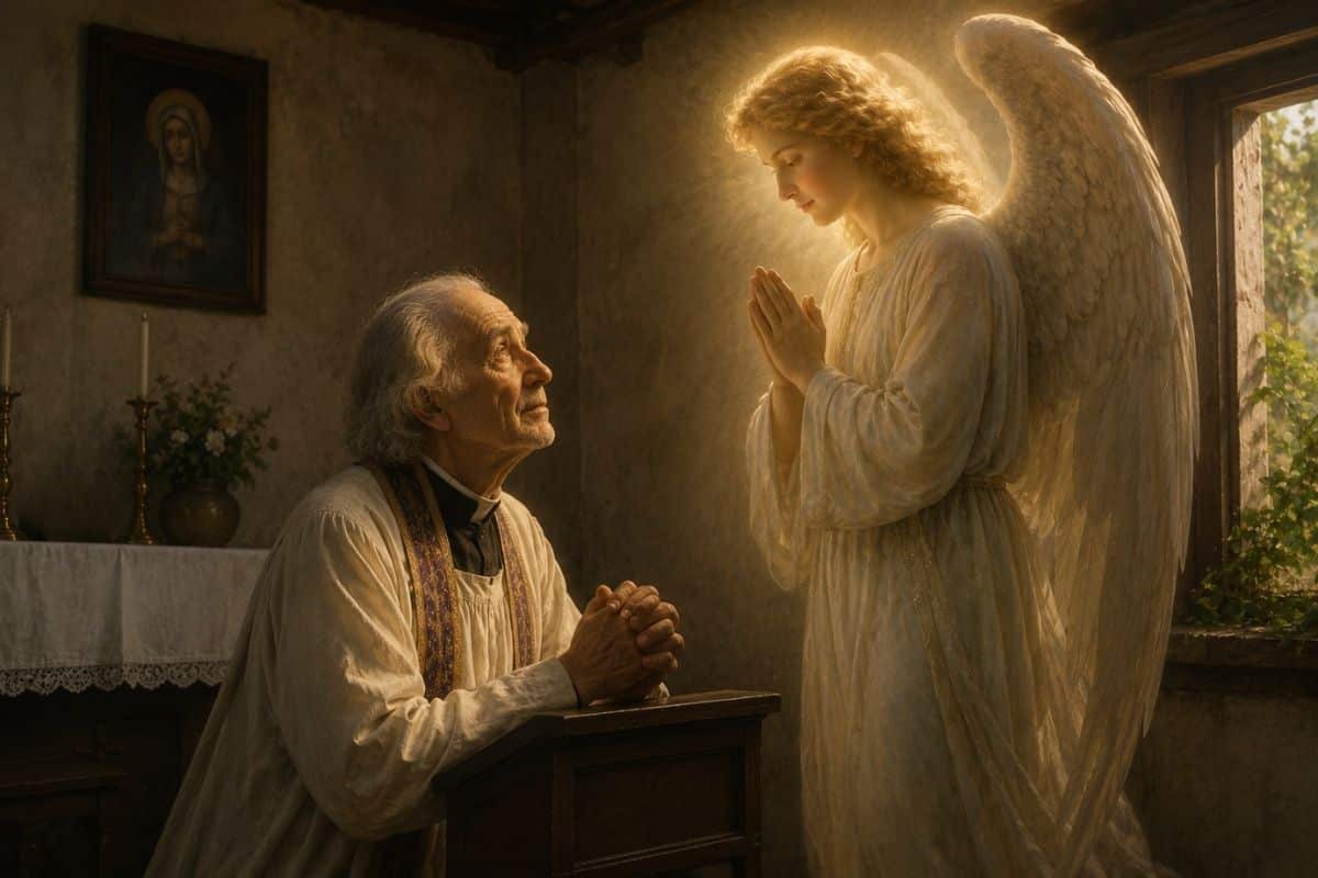 La oración que el Cura de Ars le hacía a su ángel de la guarda