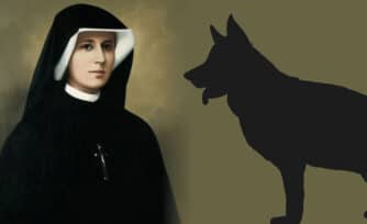 Cuando a santa Faustina se le apareció el demonio en forma de perro