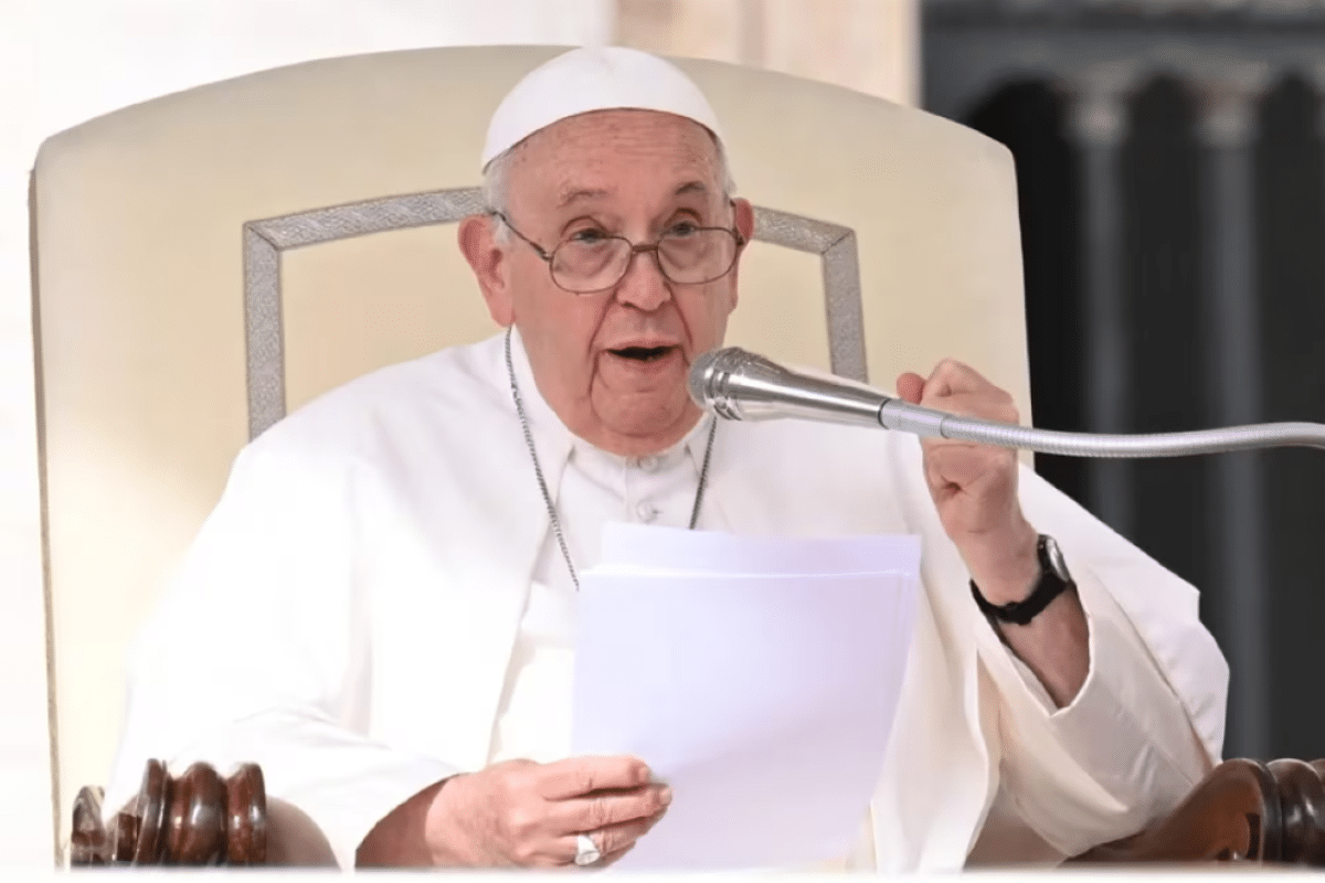 El Papa pide parar la guerra en Tierra Santa y condena el antisemitismo