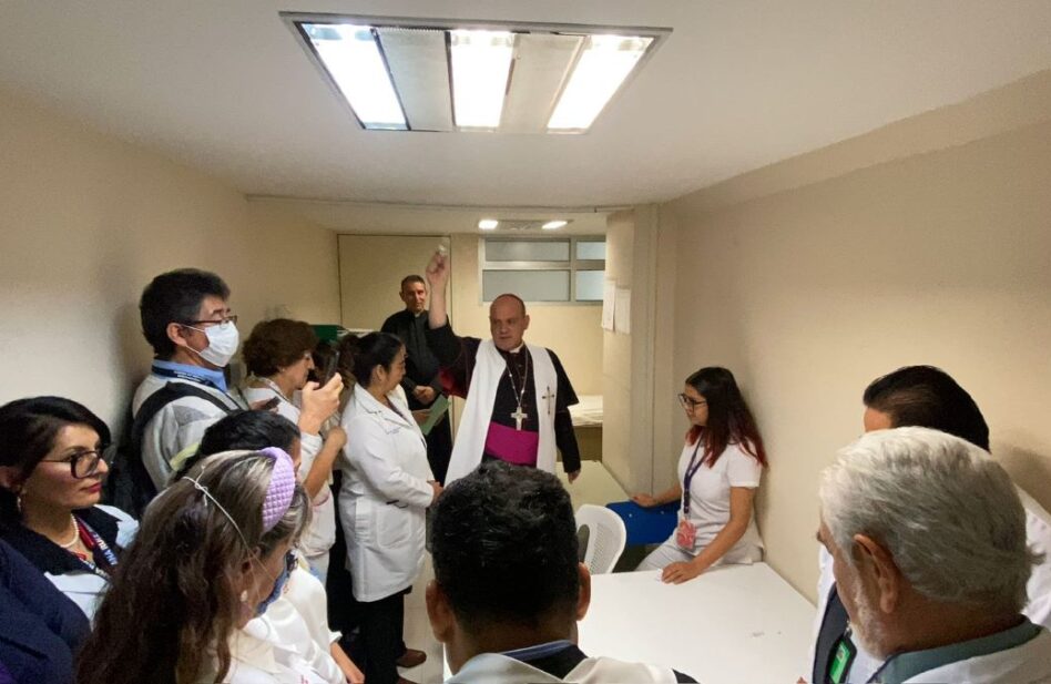 Abren Consultorio de atención espiritual católica en hospital de La Villa en la CDMX
