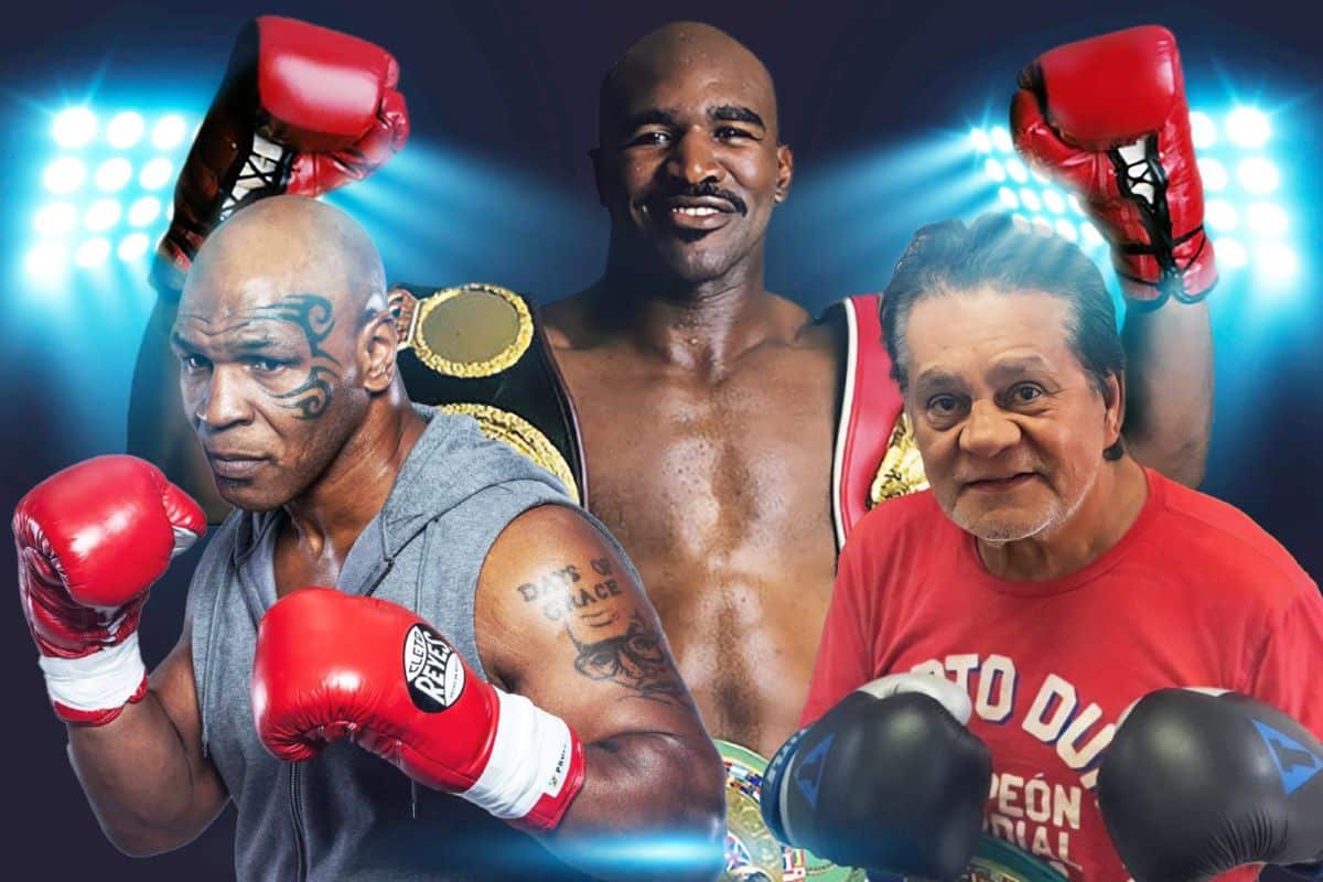Legendarios campeones de box firman guantes para apoyar a damnificados de Acapulco