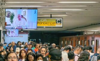 El mensaje que el Papa Francisco grabó para los usuarios del Metro de la CDMX