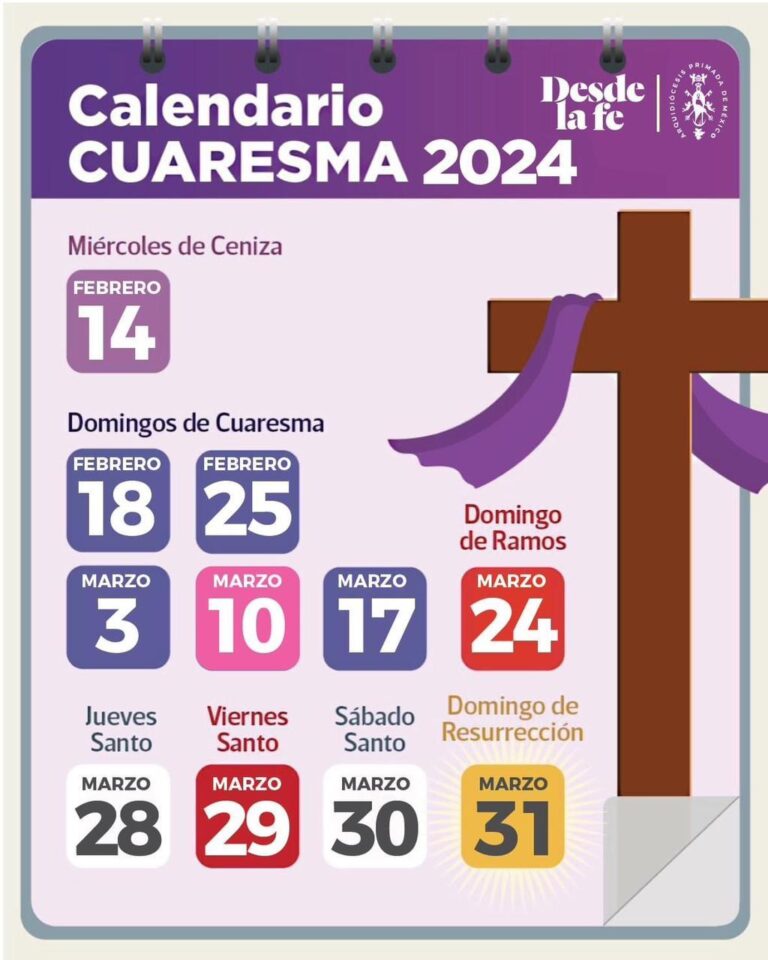 ¿Cuándo inicia la Cuaresma y la Semana Santa 2024? Desde la Fe