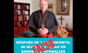 Clonan voz del Cardenal Aguiar con Inteligencia Artificial para cometer fraude