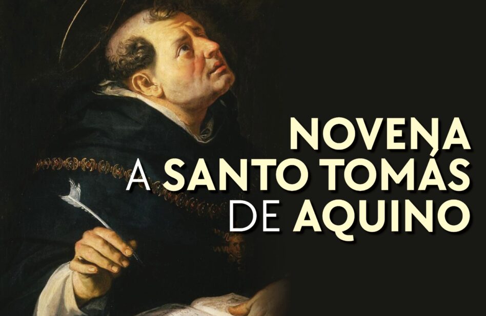 Novena a santo Tomás de Aquino, patrono de la educación católica