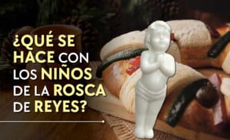¿Qué se hace con los niños de la Rosca de Reyes?