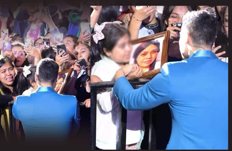 VIDEO: Carlos Rivera cumple el sueño de una niña que perdió a su mamá y hace llorar a una multitud