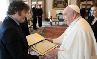 ¿De qué hablaron el Papa Francisco y Javier Milei en el Vaticano?