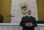El padre Pedro Norbona en el Seminario Mayor de la CDMX.