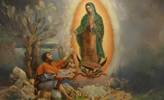 Los mensajes ocultos en esta pintura de la Virgen de Guadalupe