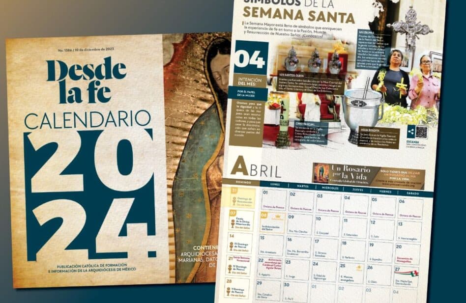 Calendario de Abril 2024 con festivos para descargar e imprimir gratis