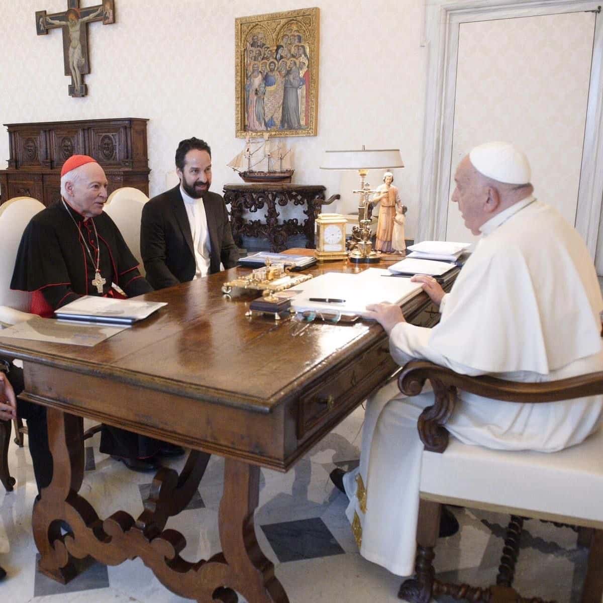 El Papa Francisco felicita el trabajo pastoral de la Arquidiócesis de México
