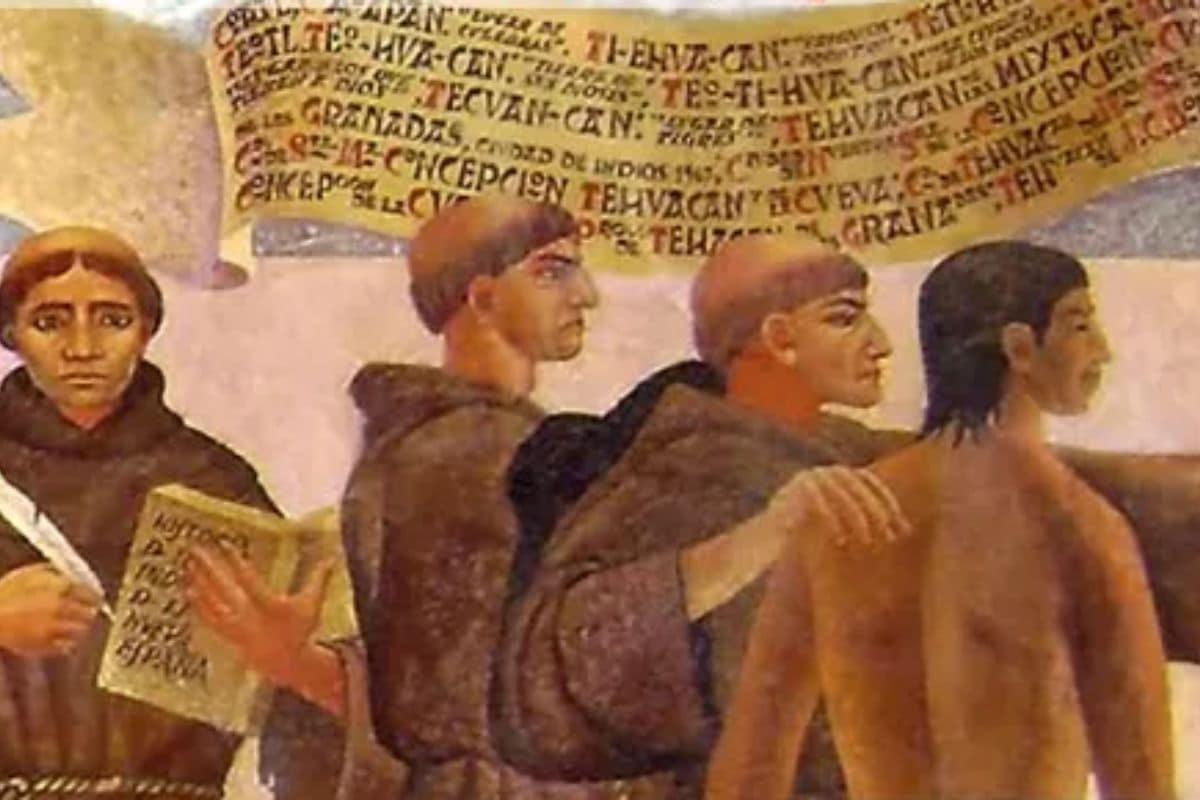 ¿Quiénes fueron los primeros 3 Franciscanos en llegar a Nueva España?