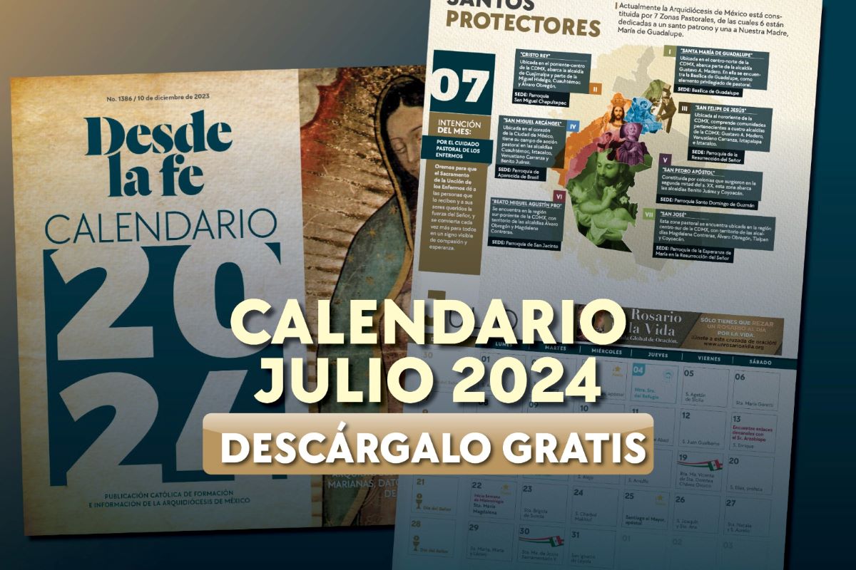 Calendario de Julio 2024 con festivos para descargar e imprimir gratis