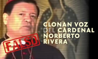 Cardenal Norberto Rivera no promociona productos "milagro": fraude utiliza su voz generada por IA