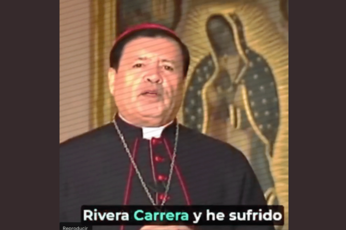 Cardenal Norberto Rivera no promociona productos "milagro": fraude utiliza su voz generada por IA