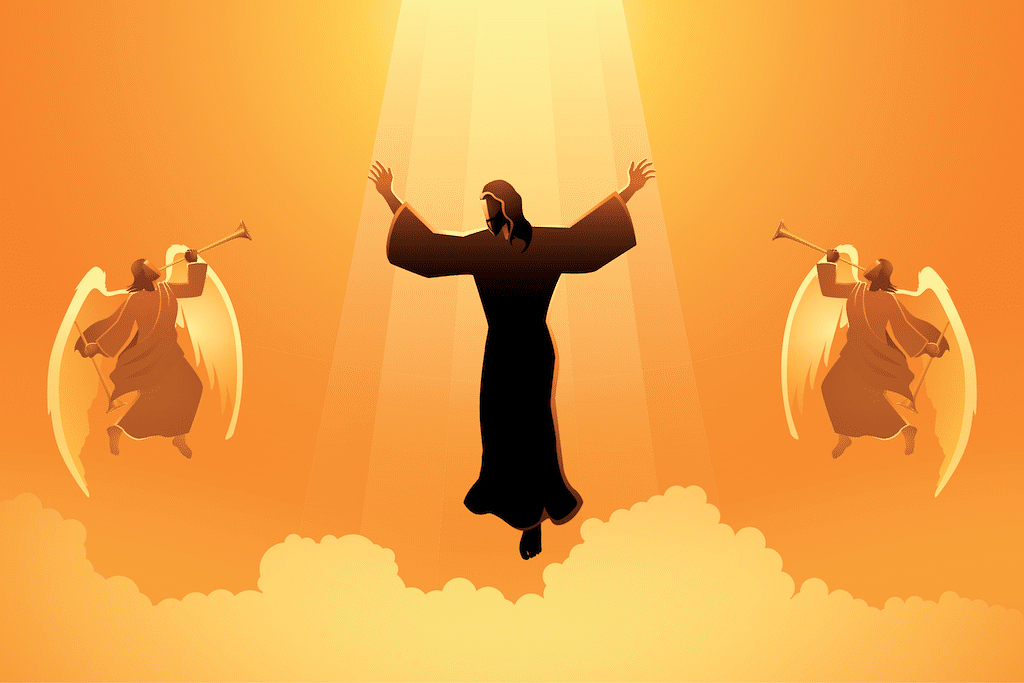 Segundo misterio glorioso: La Ascención del Señor al Cielo / Ilustración: Desde la fe