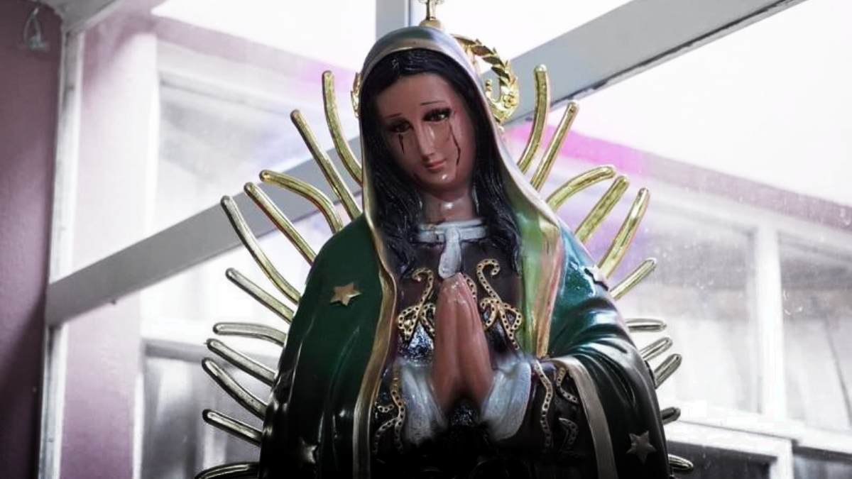 FOTOS | Virgen llora supuestas lágrimas de sangre: Arquidiócesis de Morelia investiga “milagro”