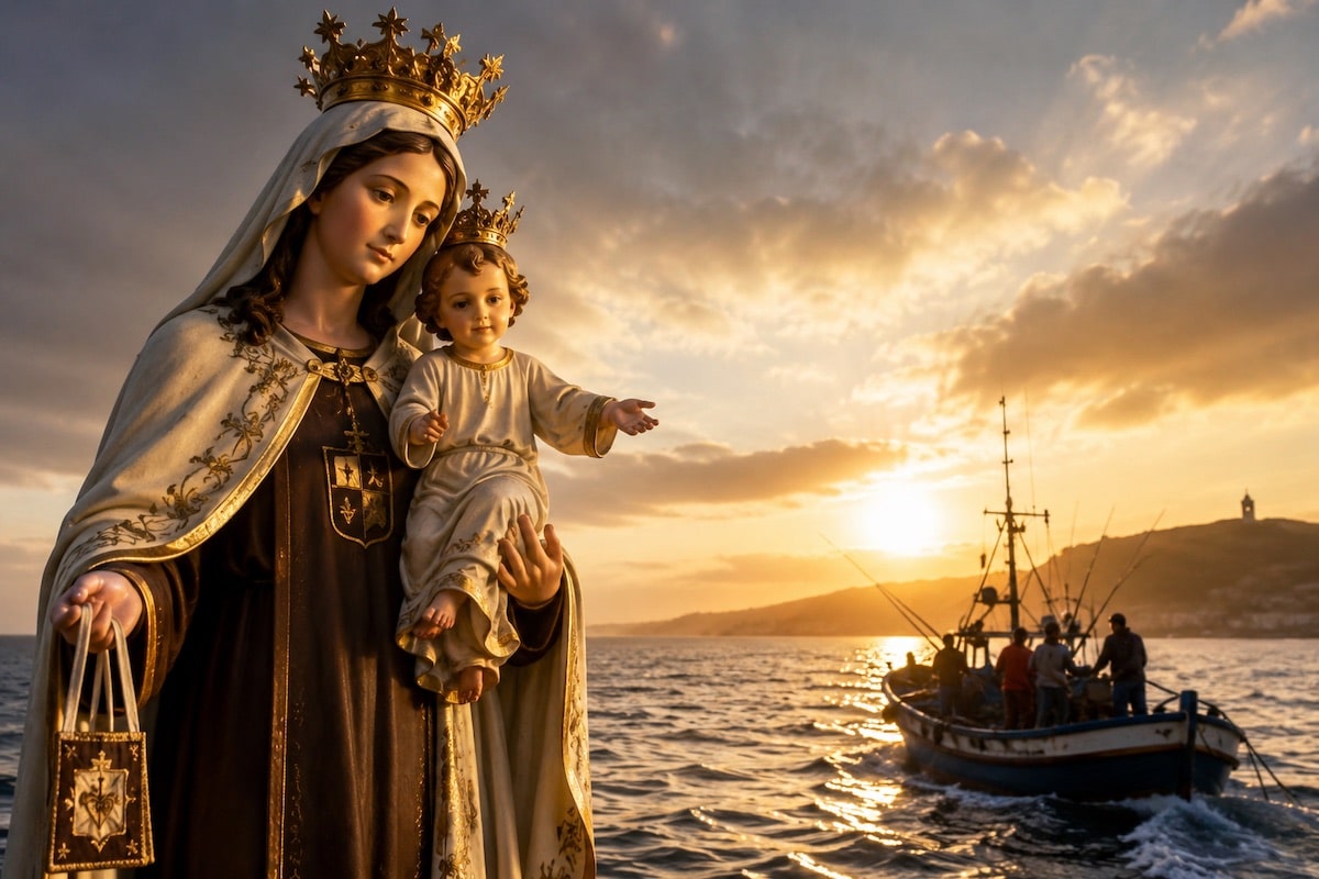 ¿Por qué la Virgen del Carmen es la "Estrella del Mar" y protectora de los navegantes?