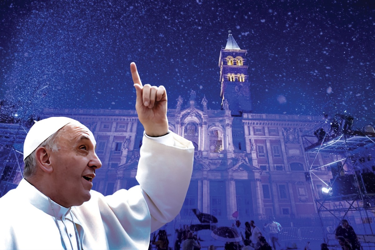 El Papa presenciará el "Milagro de la Nieve" en el lugar donde será sepultado