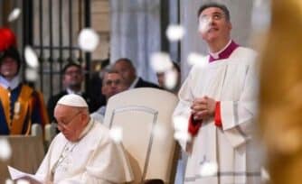 VIDEO: celebran el "Milagro de la Nieve" en la Basílica de Santa María la Mayor