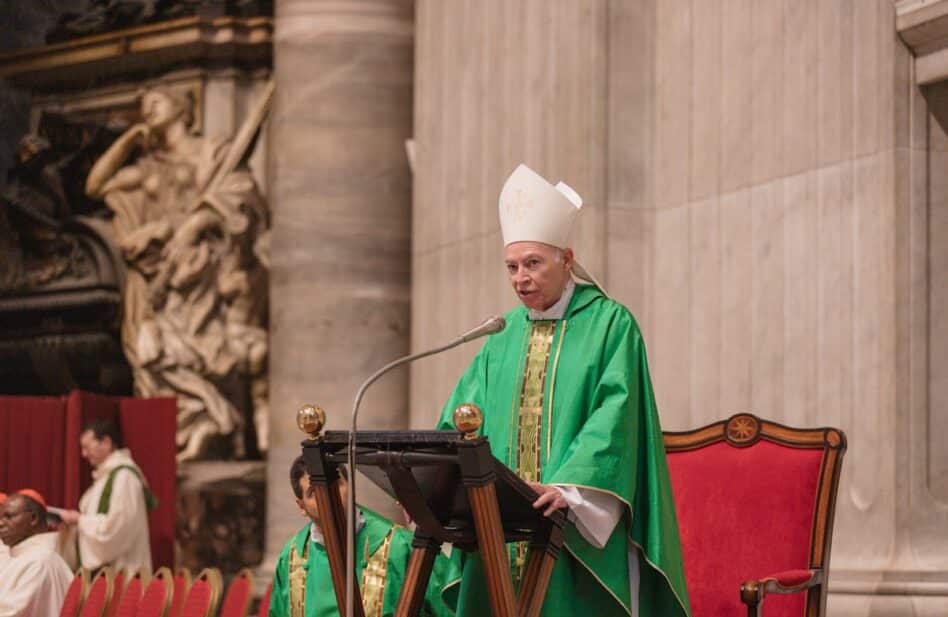 Cardenal Aguiar llama a confiar en el Espíritu Santo ante las conductas que obstaculizan la vida sinodal