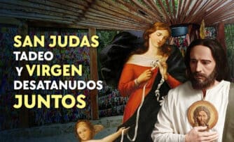 San Judas Tadeo y la Virgen Desatanudos juntos: ¿cómo enviar tus peticiones?