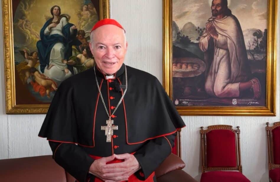 Cardenal Carlos Aguiar envía mensaje de Navidad 2024 e invita a participar en el Año Jubilar