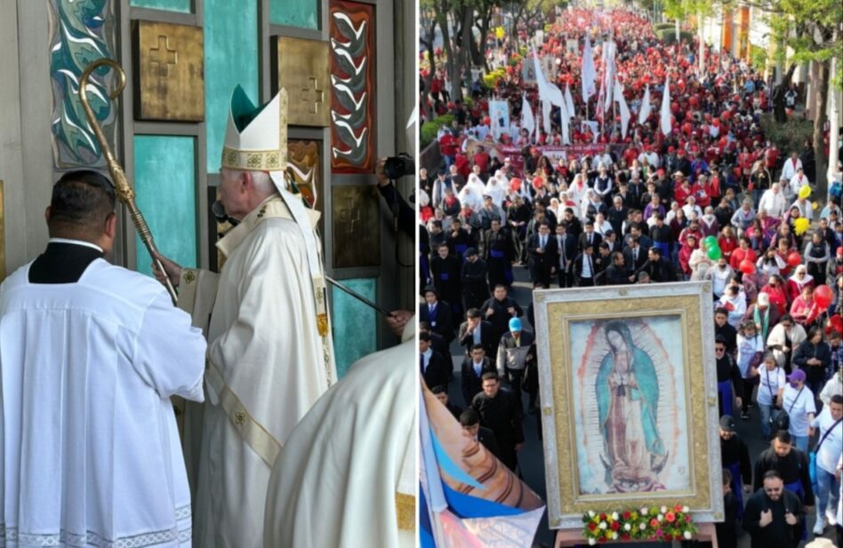 La Basílica de Guadalupe abre las puertas de la esperanza a miles de peregrinos: “¡Cristo Vive!”